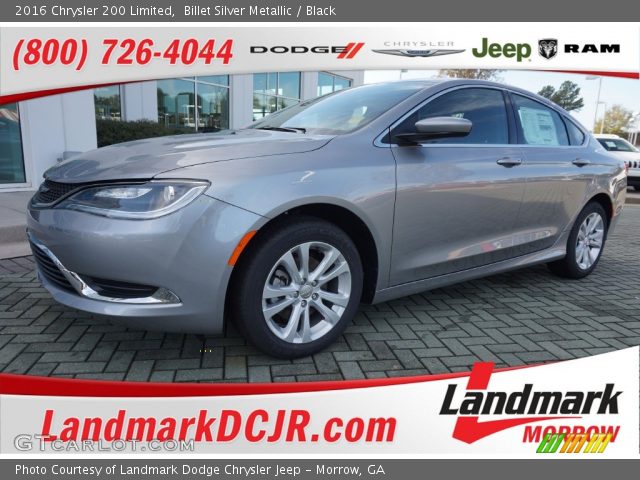 2016 Chrysler 200 Limited in Billet Silver Metallic