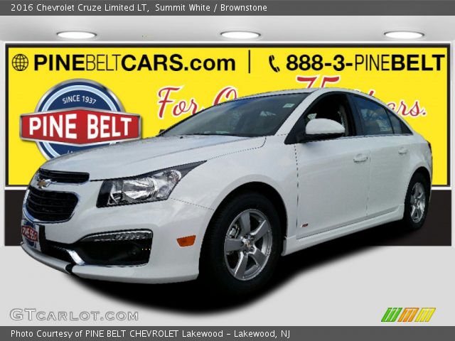 2016 Chevrolet Cruze Limited LT in Summit White