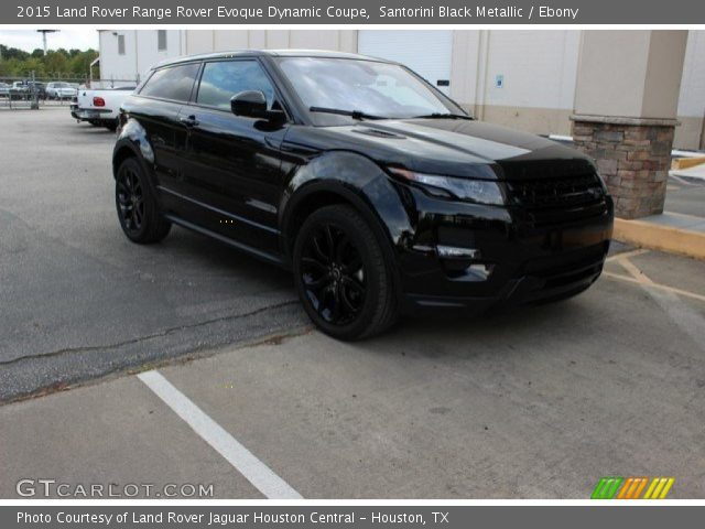 2015 Land Rover Range Rover Evoque Dynamic Coupe in Santorini Black Metallic
