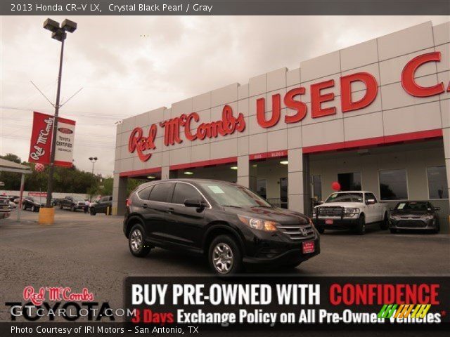 2013 Honda CR-V LX in Crystal Black Pearl