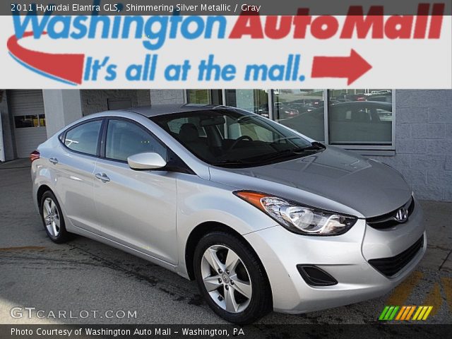 2011 Hyundai Elantra GLS in Shimmering Silver Metallic