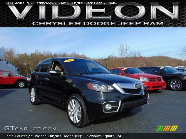 2011 Acura RDX Technology SH-AWD in Crystal Black Pearl