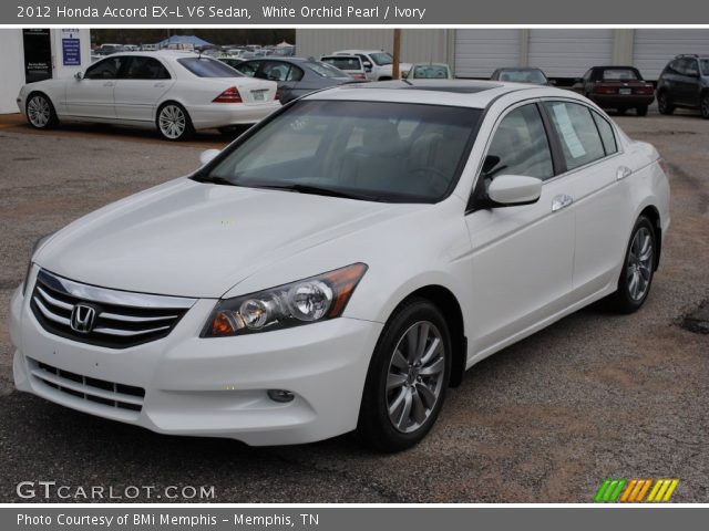 2012 Honda Accord EX-L V6 Sedan in White Orchid Pearl