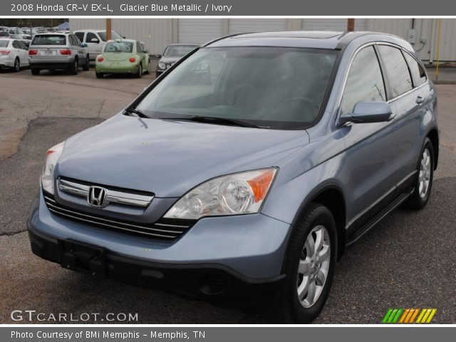2008 Honda CR-V EX-L in Glacier Blue Metallic