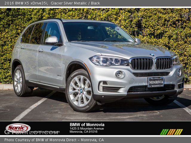 2016 BMW X5 xDrive35i in Glacier Silver Metallic