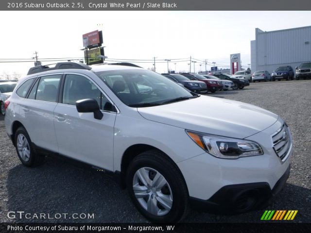 2016 Subaru Outback 2.5i in Crystal White Pearl