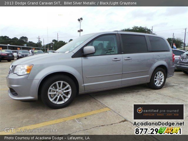 2013 Dodge Grand Caravan SXT in Billet Silver Metallic