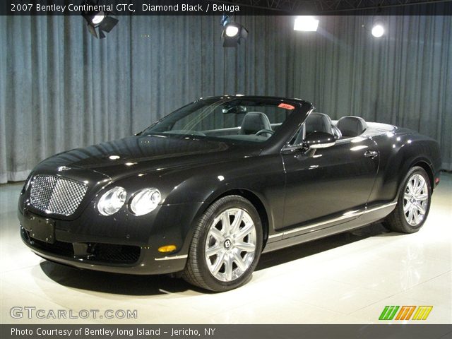 2007 Bentley Continental GTC  in Diamond Black