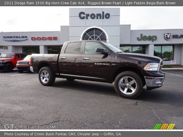 2011 Dodge Ram 1500 Big Horn Crew Cab 4x4 in Rugged Brown Pearl