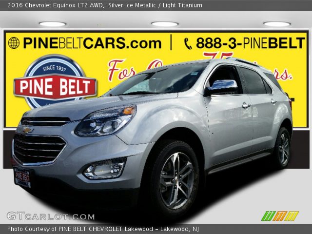 2016 Chevrolet Equinox LTZ AWD in Silver Ice Metallic