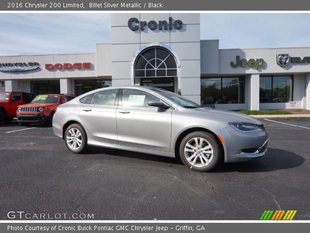 2016 Chrysler 200 Limited in Billet Silver Metallic