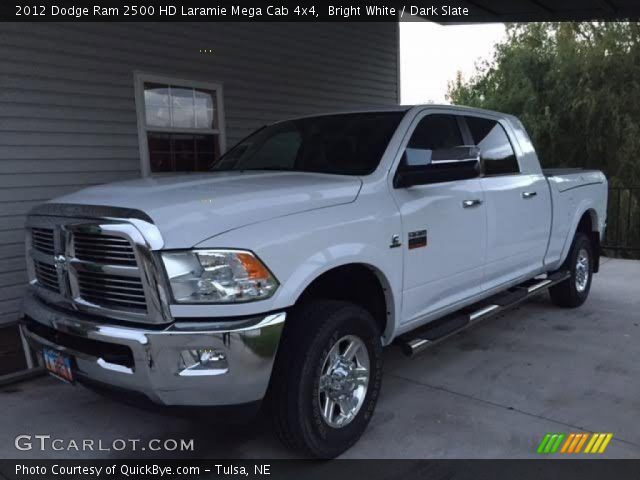 2012 Dodge Ram 2500 HD Laramie Mega Cab 4x4 in Bright White