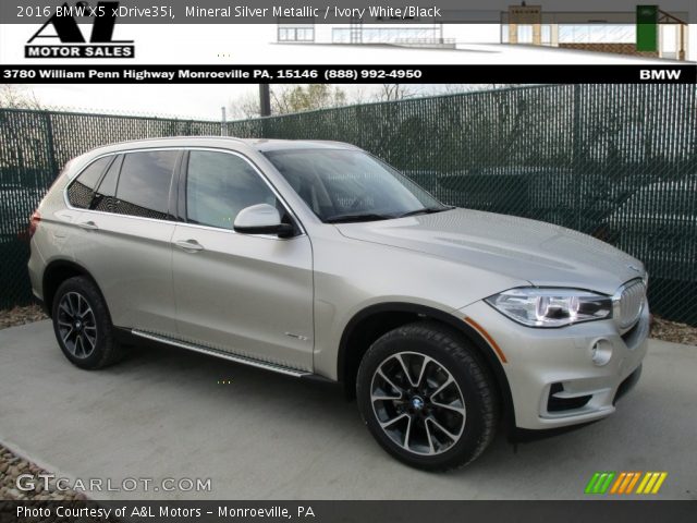 2016 BMW X5 xDrive35i in Mineral Silver Metallic