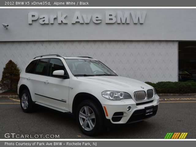 2012 BMW X5 xDrive35d in Alpine White