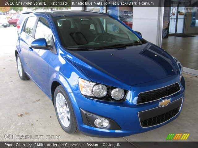 2016 Chevrolet Sonic LT Hatchback in Kinetic Blue Metallic