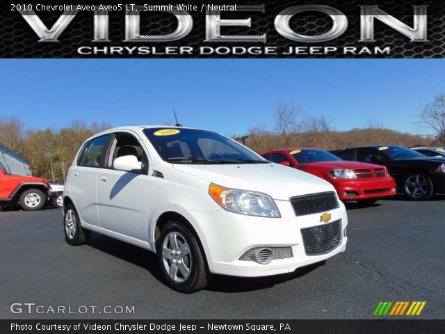 2010 Chevrolet Aveo Aveo5 LT in Summit White