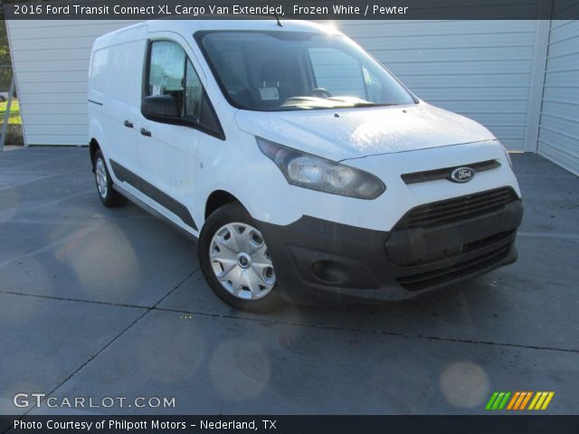 2016 Ford Transit Connect XL Cargo Van Extended in Frozen White