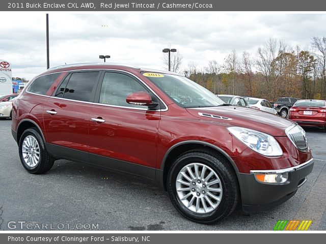 2011 Buick Enclave CXL AWD in Red Jewel Tintcoat