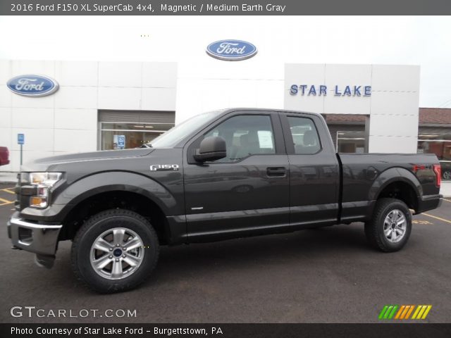 2016 Ford F150 XL SuperCab 4x4 in Magnetic