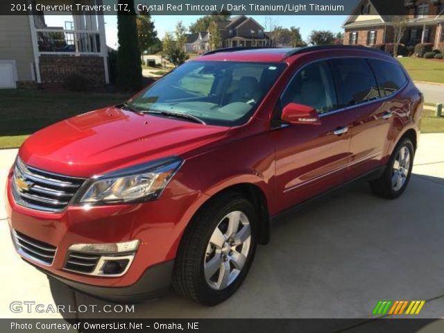 2014 Chevrolet Traverse LTZ in Crystal Red Tintcoat