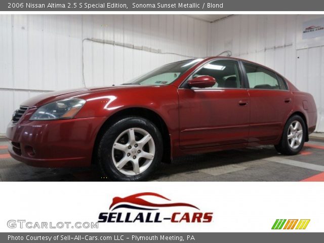 2006 Nissan Altima 2.5 S Special Edition in Sonoma Sunset Metallic