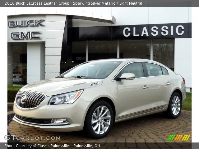 2016 Buick LaCrosse Leather Group in Sparkling Silver Metallic