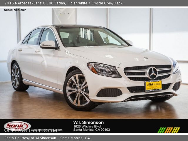 2016 Mercedes-Benz C 300 Sedan in Polar White