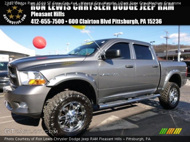 2012 Dodge Ram 1500 ST Crew Cab 4x4 in Mineral Gray Metallic