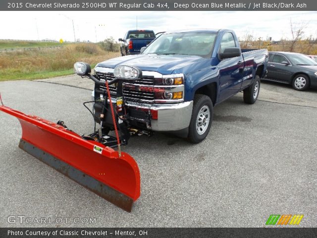 2015 Chevrolet Silverado 2500HD WT Regular Cab 4x4 in Deep Ocean Blue Metallic