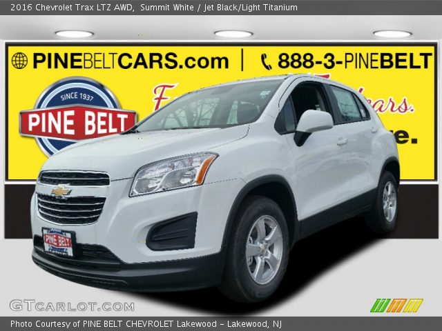 2016 Chevrolet Trax LTZ AWD in Summit White