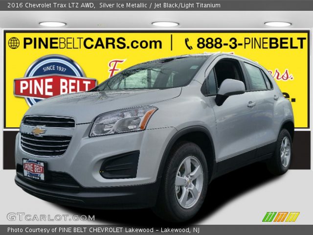 2016 Chevrolet Trax LTZ AWD in Silver Ice Metallic