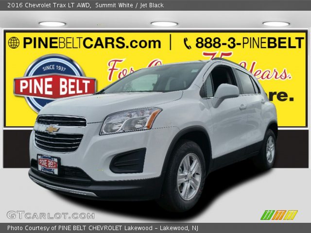 2016 Chevrolet Trax LT AWD in Summit White