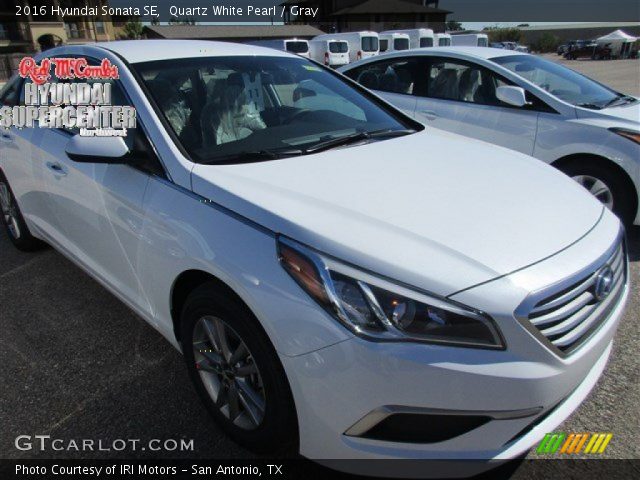 2016 Hyundai Sonata SE in Quartz White Pearl