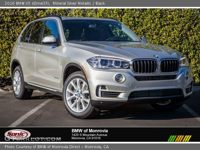 2016 BMW X5 sDrive35i in Mineral Silver Metallic