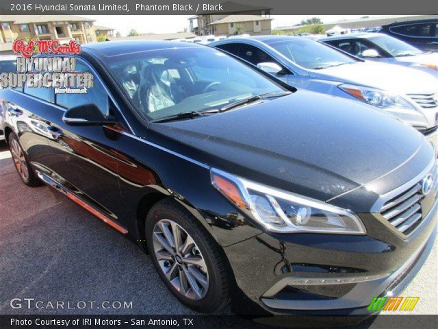 2016 Hyundai Sonata Limited in Phantom Black