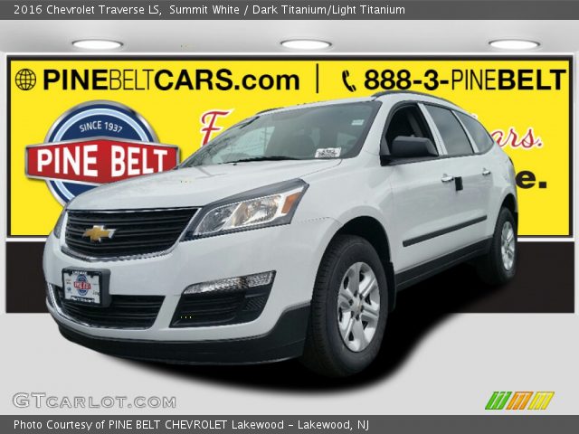 2016 Chevrolet Traverse LS in Summit White