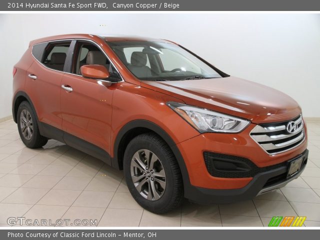 2014 Hyundai Santa Fe Sport FWD in Canyon Copper