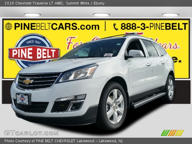 2016 Chevrolet Traverse LT AWD in Summit White