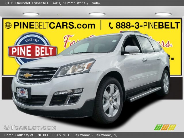 2016 Chevrolet Traverse LT AWD in Summit White