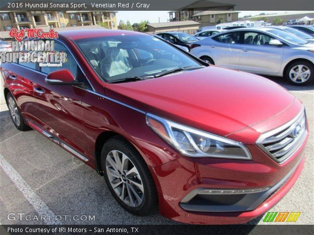 2016 Hyundai Sonata Sport in Venetian Red