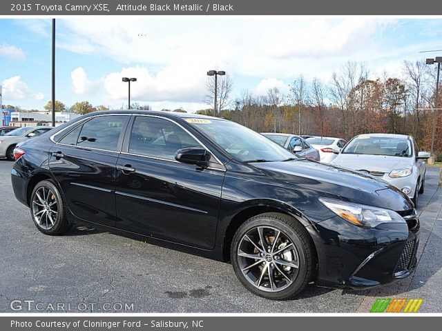 2015 Toyota Camry XSE in Attitude Black Metallic