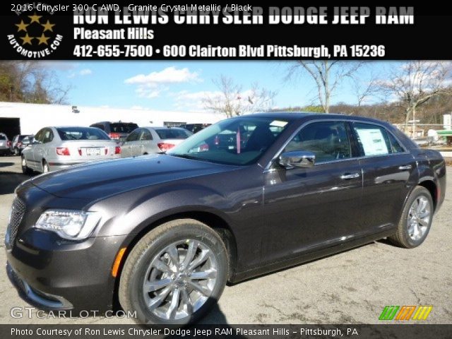 2016 Chrysler 300 C AWD in Granite Crystal Metallic