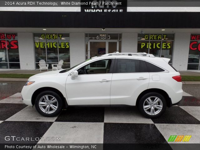 2014 Acura RDX Technology in White Diamond Pearl