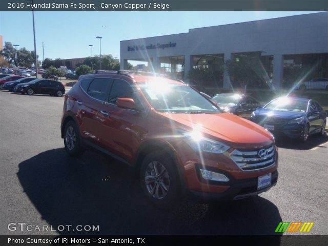 2016 Hyundai Santa Fe Sport  in Canyon Copper