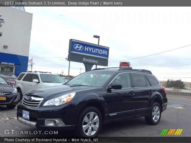 2012 Subaru Outback 2.5i Limited in Deep Indigo Pearl