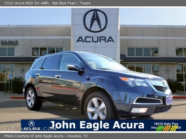 2012 Acura MDX SH-AWD in Bali Blue Pearl