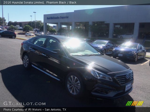 2016 Hyundai Sonata Limited in Phantom Black