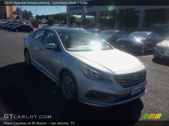 2016 Hyundai Sonata Limited in Symphony Silver