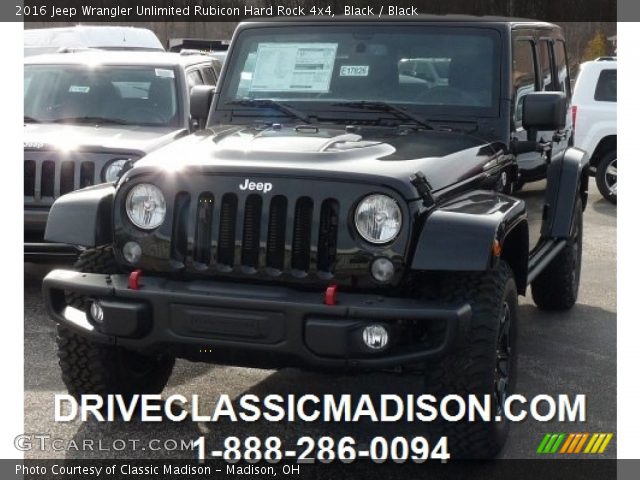 2016 Jeep Wrangler Unlimited Rubicon Hard Rock 4x4 in Black
