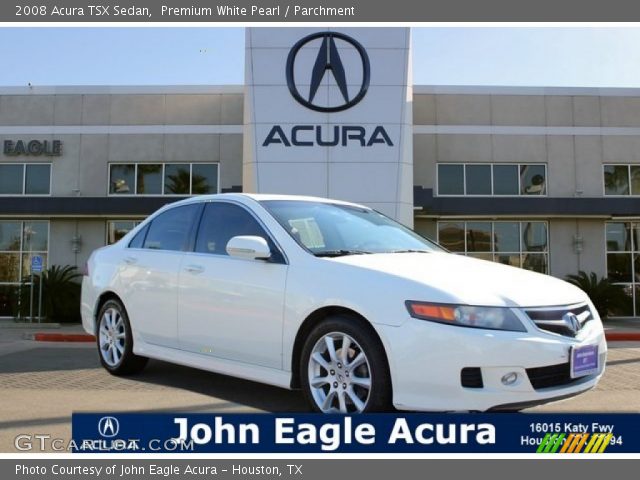 2008 Acura TSX Sedan in Premium White Pearl